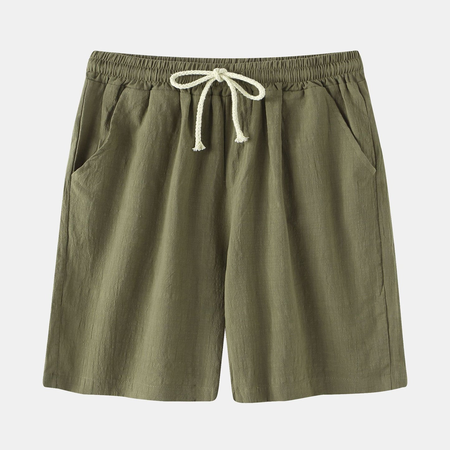 THE SILO LINEN SHORTS - MANSLANE