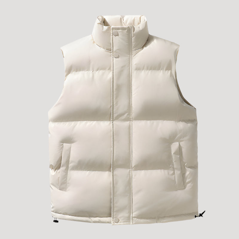 THE MILO SLEEVELESS PUFFER - MANSLANE