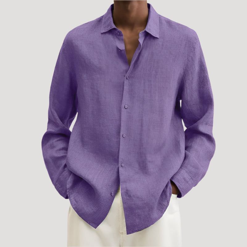 MANSLANE - 100% LINEN SHIRT