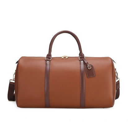 THE MICA LEATHER DUFFLE BAG - MANSLANE