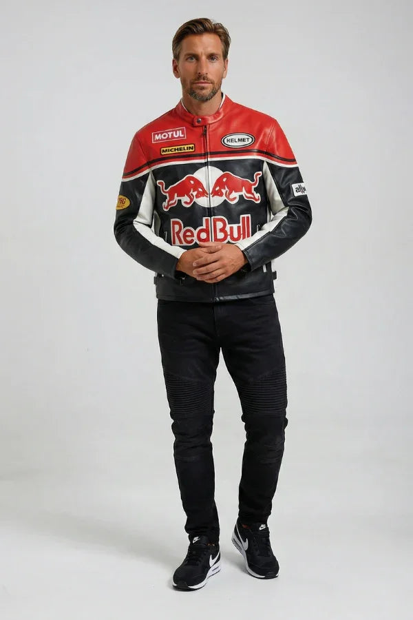 0017 - Redbull Leather Jacket