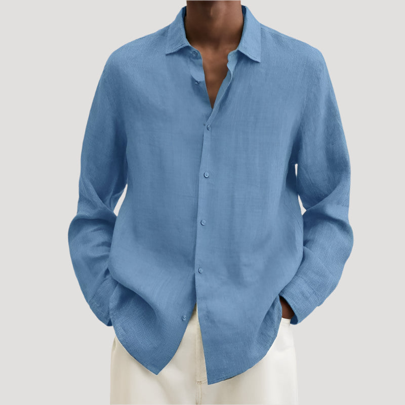 MANSLANE - 100% LINEN SHIRT