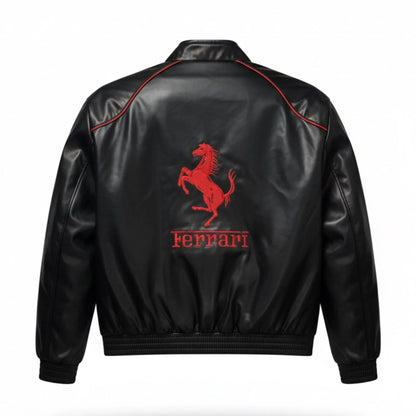 0019 - Ferrari F1 Racing Leather Jacket 2.0