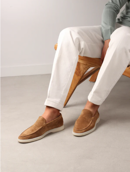 The Timeless Suede loafers - MANSLANE