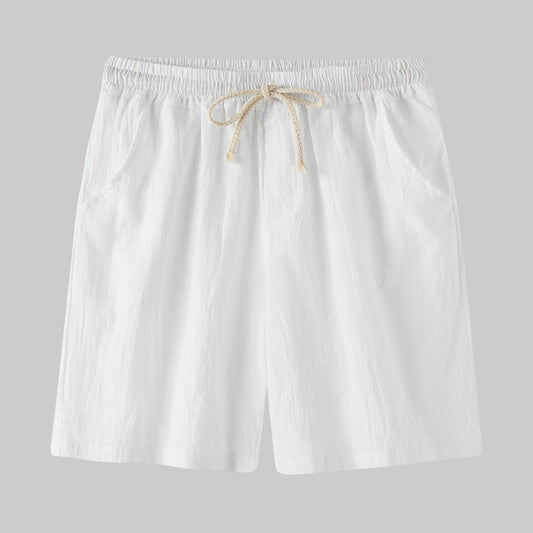 THE SILO LINEN SHORTS - MANSLANE